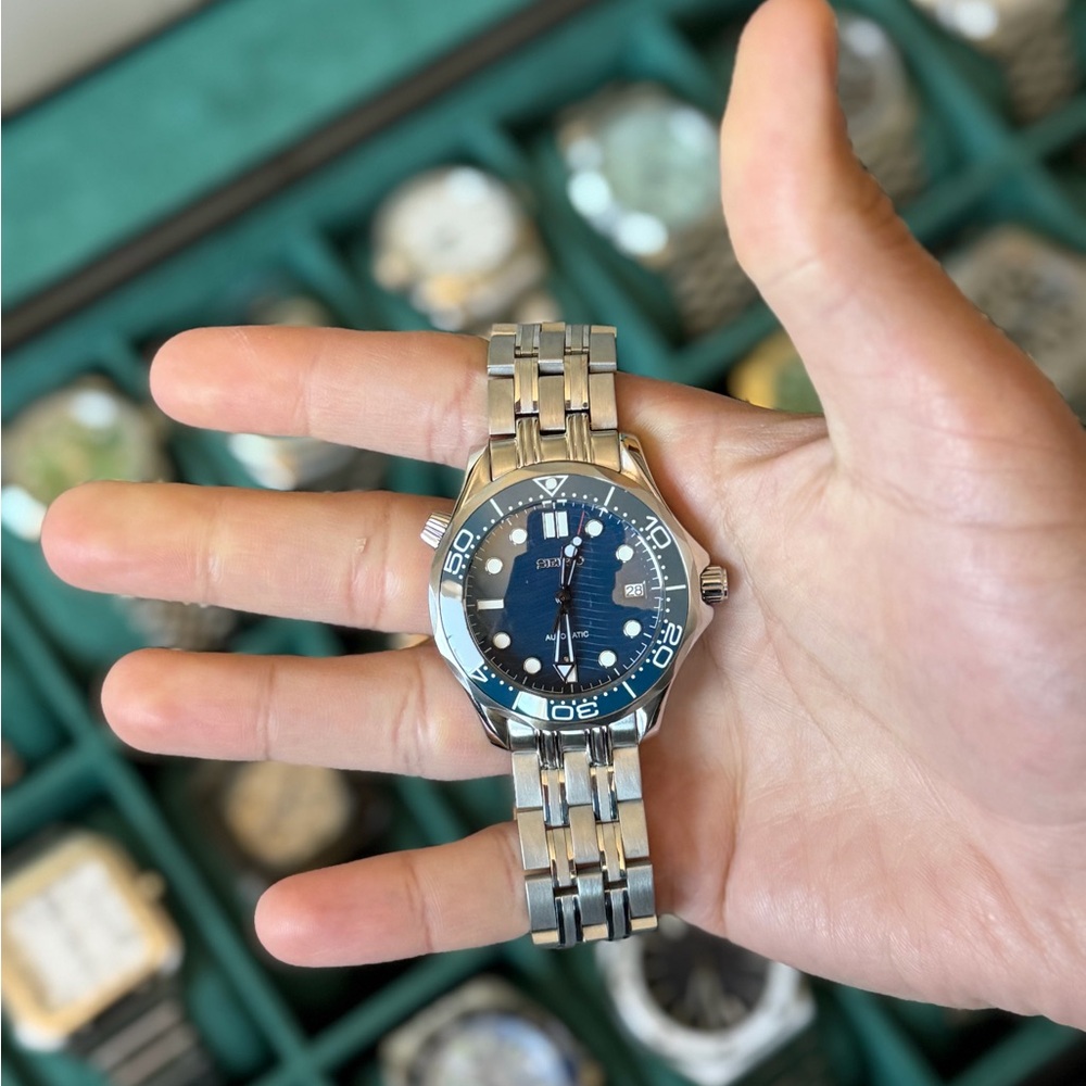 Seiko Mod: Seamaster Blue - Picture 6 of 14